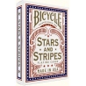 Jeu de 54 cartes bicycle Stars and Stripes