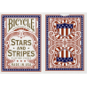 Jeu de 54 cartes bicycle Stars and Stripes