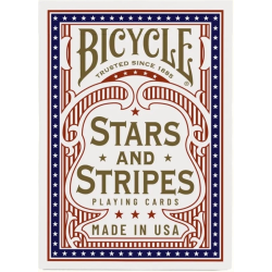 Jeu de 54 cartes bicycle Stars and Stripes