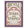 Jeu de 54 cartes bicycle Stars and Stripes