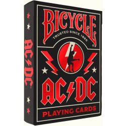 Jeu de 54 cartes Bicycle AC/DC