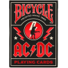 Jeu de 54 cartes bicycle AC/DC