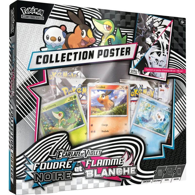 Acheter coffret Collection Poster Unys Pokémon EV10.5 Flamme Blanche