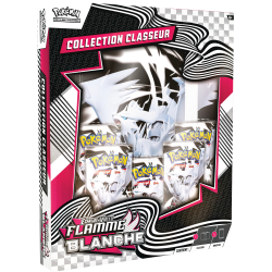 Pokémon - EV10.5 Flamme Blanche - Coffret Collection Classeur d'Unys (Binder A4 + 5 Boosters)