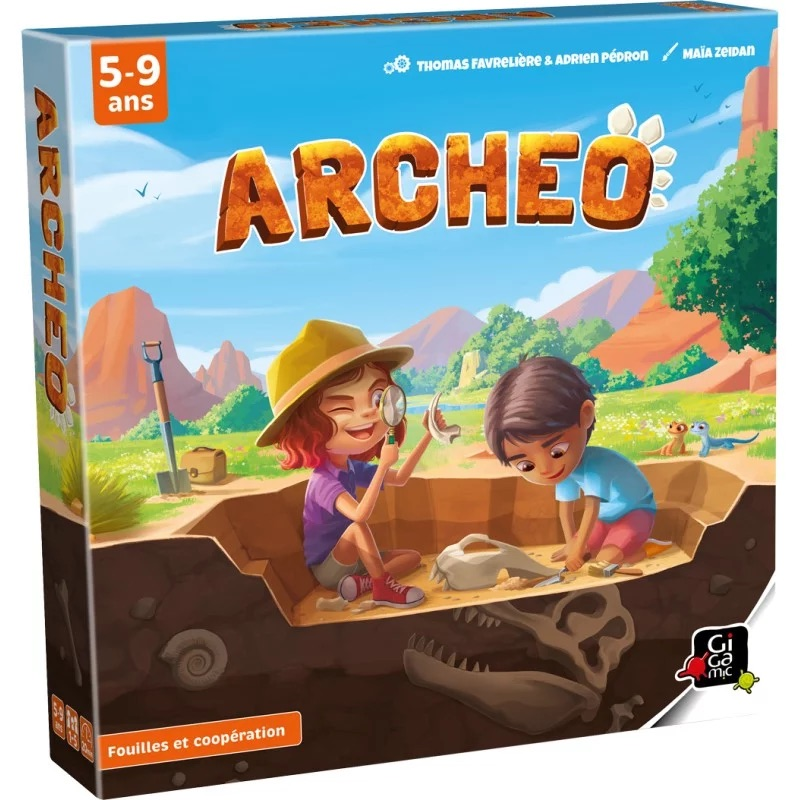 Acheter le jeu de société Archéo Gigamic