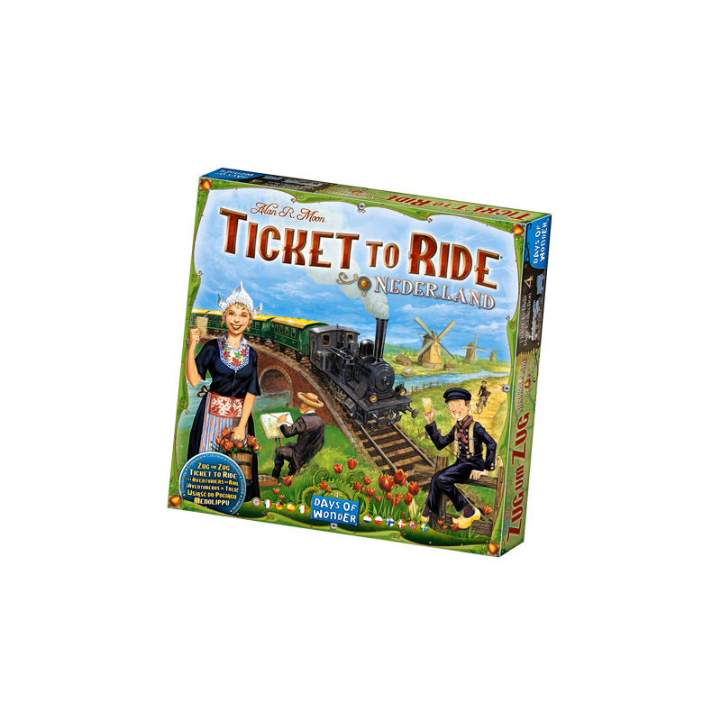 Acheter le jeu de société Les aventuriers du Rail Pays Bas