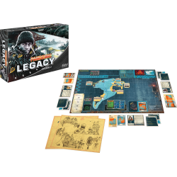 Pandemic Legacy comprend une campagne de 10 scénarios.