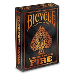 Jeu de 54 cartes bicycle Elements Fire