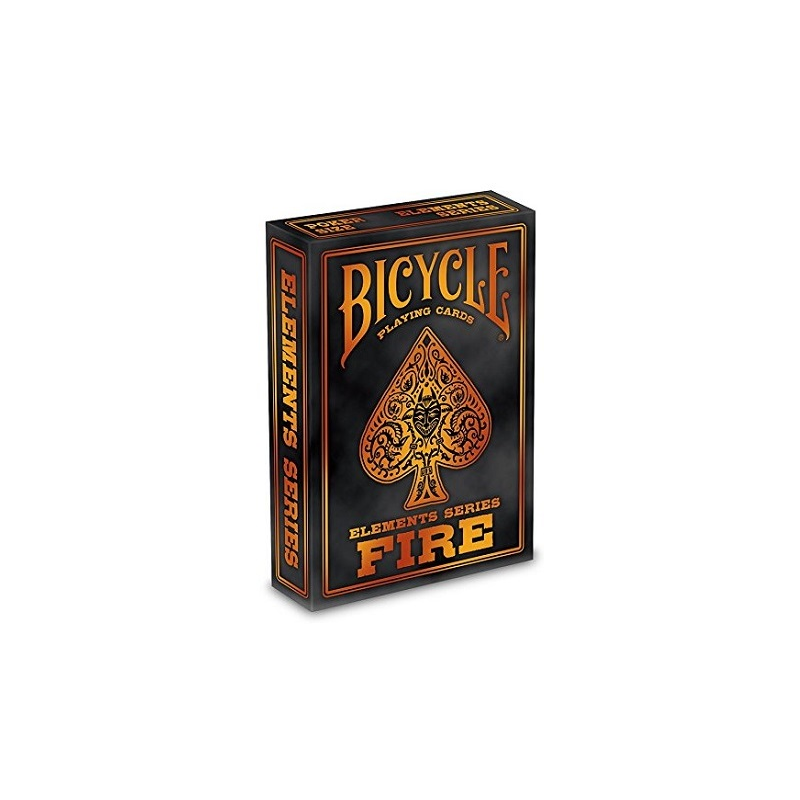 Jeu de 54 cartes bicycle Elements Fire