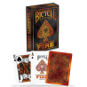 Jeu de 54 cartes bicycle Elements Fire