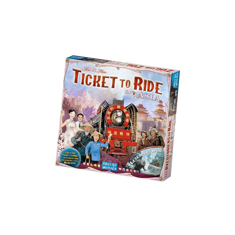 Acheter Jeu les aventuriers du rail asie Days of Wonder