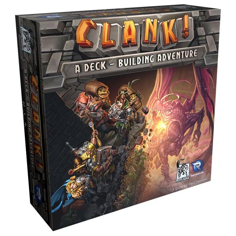 Acheter le jeu de société Clank les aventuriers du deckbuilding