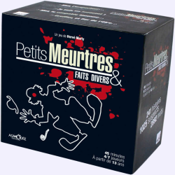 Petits meurtres & Faits divers est un jeu de communication délirant.
