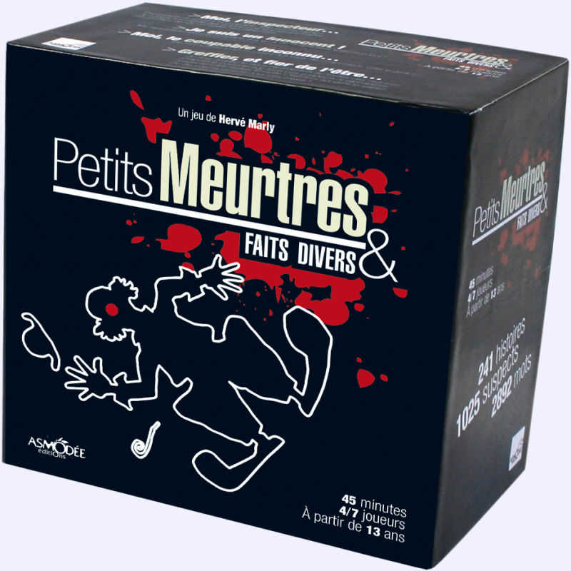 Petits meurtres & Faits divers est un jeu de communication délirant.