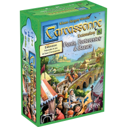 Acheter le jeu de société Carcassonne Bazar ponts et fortesses