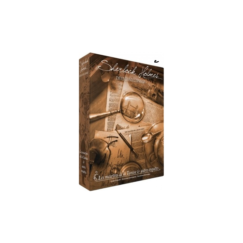 Ce jeu contient 10 enquêtes à découvrir seul ou en coopération.