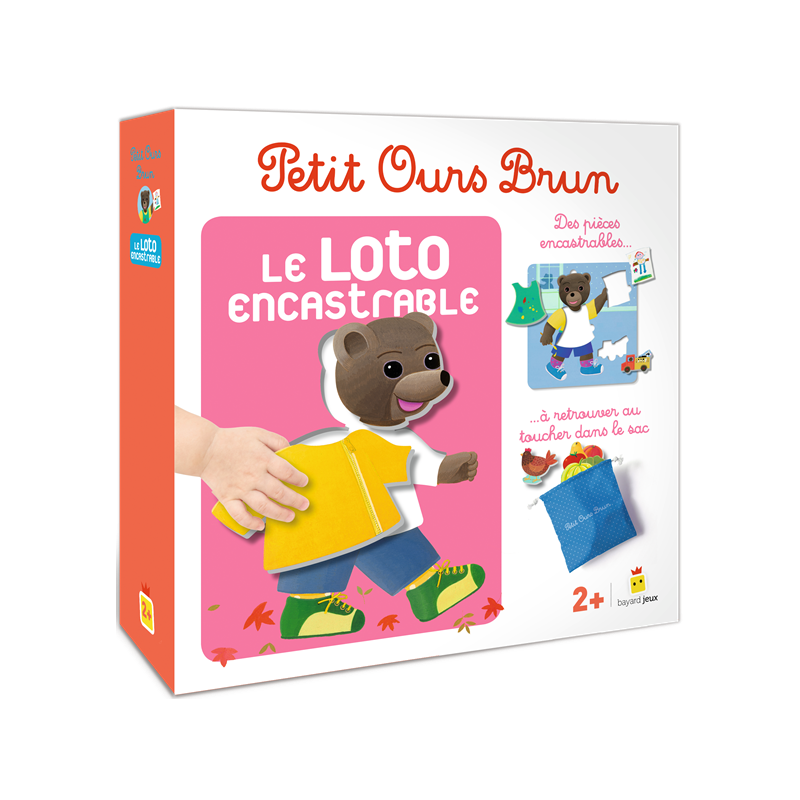 Acheter le jeu petit ours brun loto encastrable