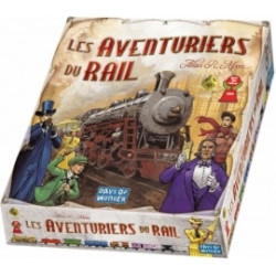 Les aventuriers du Rail est un jeu familial avec des objectifs secrets
