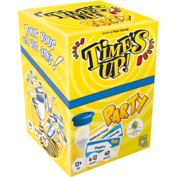 Time's Up party jaune est un best-seller des jeux de mime.