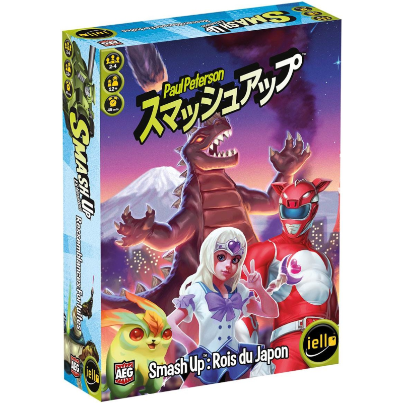 Cette boite contient la 9e extension pour le jeu Smash Up