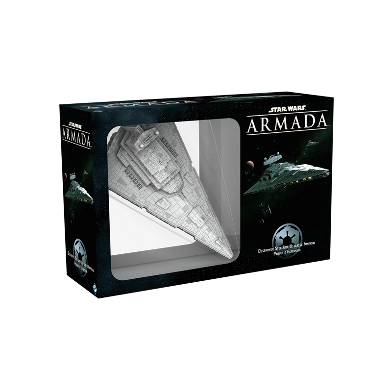 La figurine du destroyeur stellaire de classe impérial !