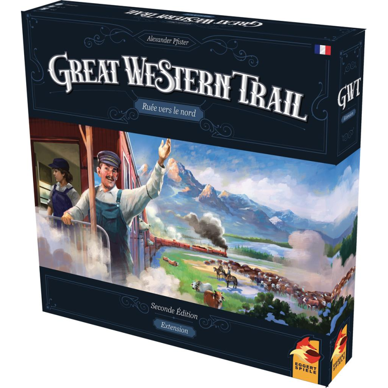 Acheter le jeu de société Great Western Trail extension Voyage vers le Nord