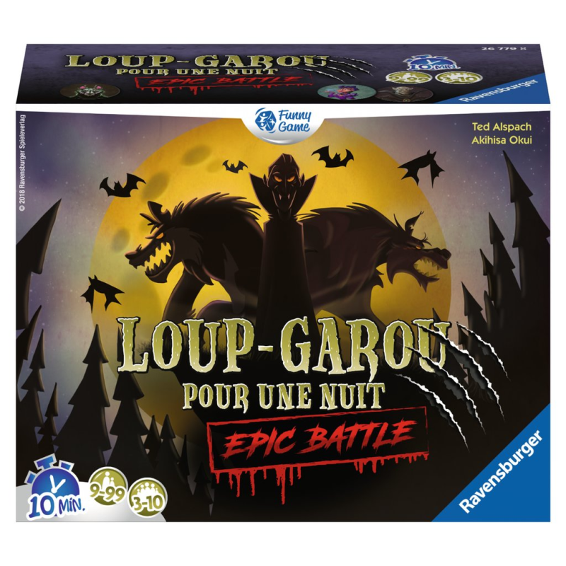 Acheter jeu loup garou pour une nuit epic battle