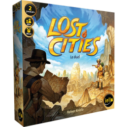 Lost cities est un jeu de cartes pour 2 joueurs