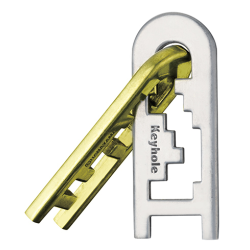 Découvrez le casse-tête métal Keyhole de la marque Hanayama.
