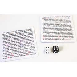 Dans Keskifé, les joueurs largués doivent singer les autres joueurs.