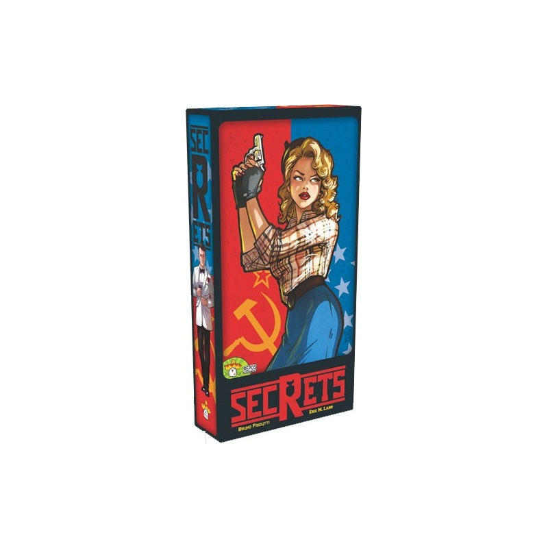 Secrets est un jeu à rôles cachés de Bruno Faidutti.