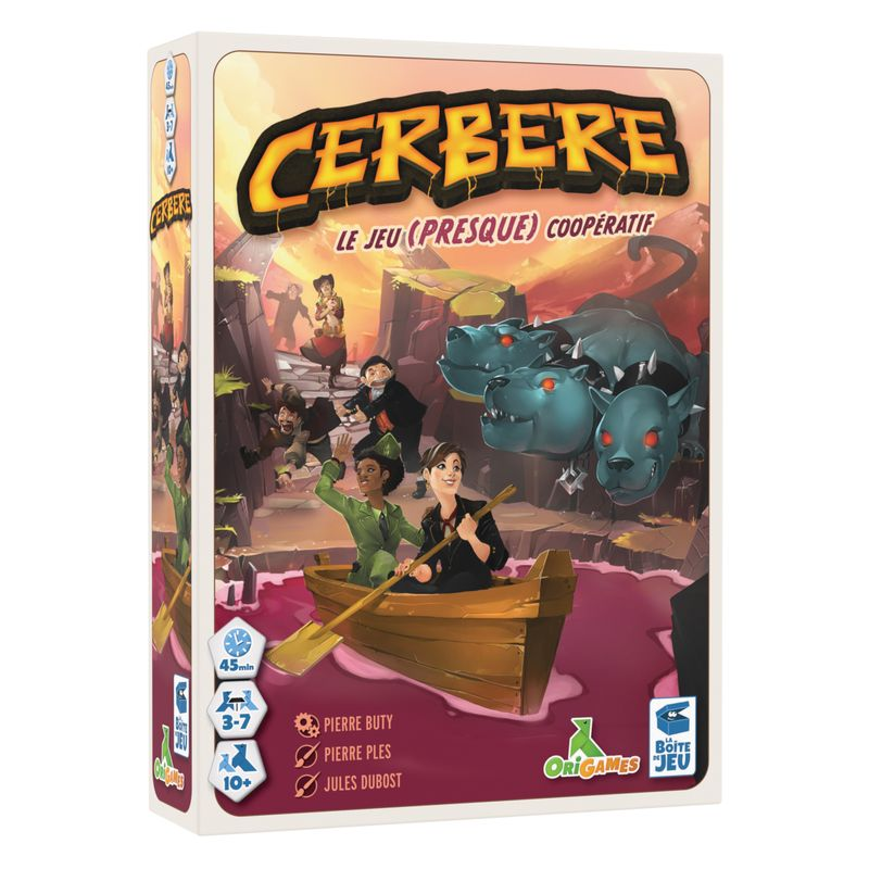 Acheter le jeu de société Cerbère La boite de jeu