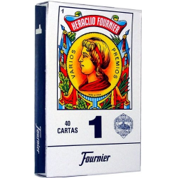 Jeu de 40 cartes Espagnoles Fournier Heraclio