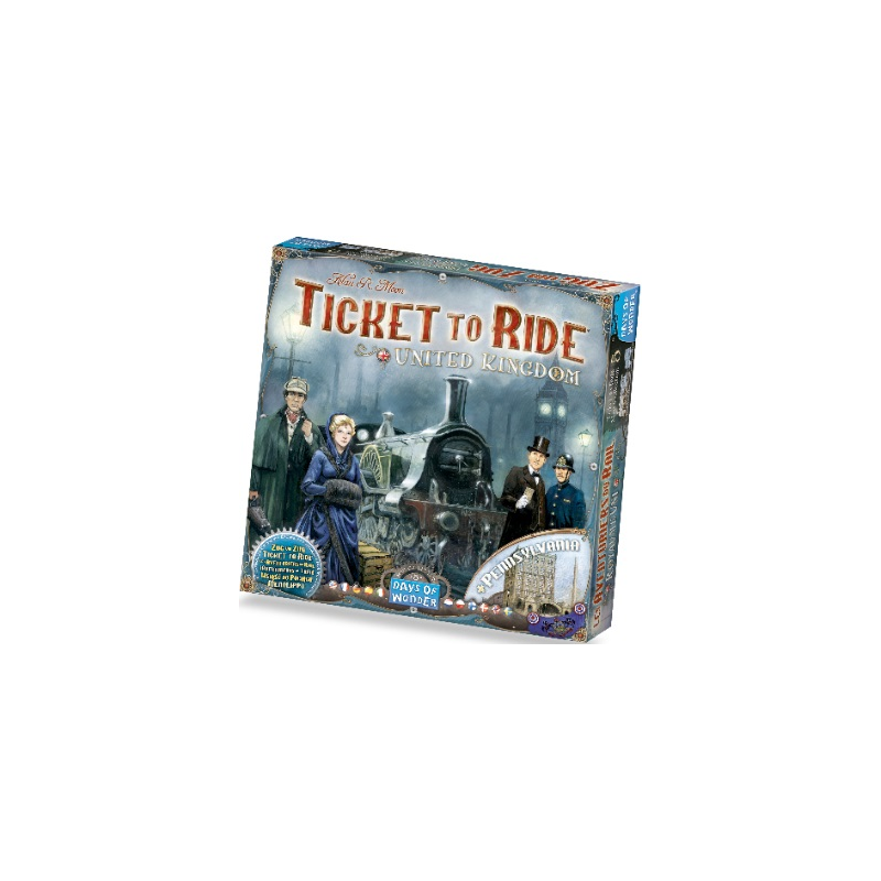 Acheter le jeu de société Aventuriers du Rail Royaume Uni Pennsylvanie
