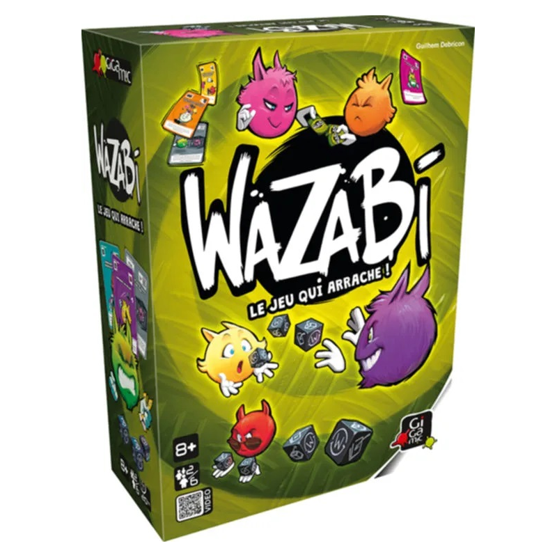 Acheter jeu de société Wazabi