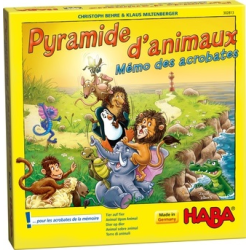 Pyramide d'animaux - Mémo des acrobates
