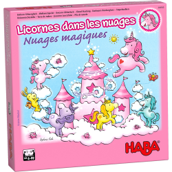 Acheter jeu de société Haba Licornes dans les nuages nuages magiques