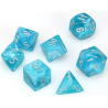Set de 7 dés, idéal pour les jeux de rôle.