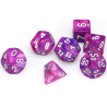 Set de 7 dés, idéal pour les jeux de rôle.