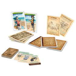 Dans Galeraparos, vous êtes des naufragés sur une île déserte.