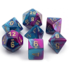 Set de 7 dés, idéal pour les jeux de rôle.
