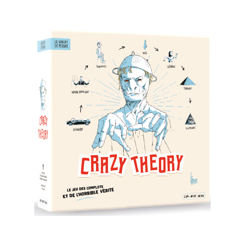 Acheter le jeu de société Crazy Theroy le droit de perdre