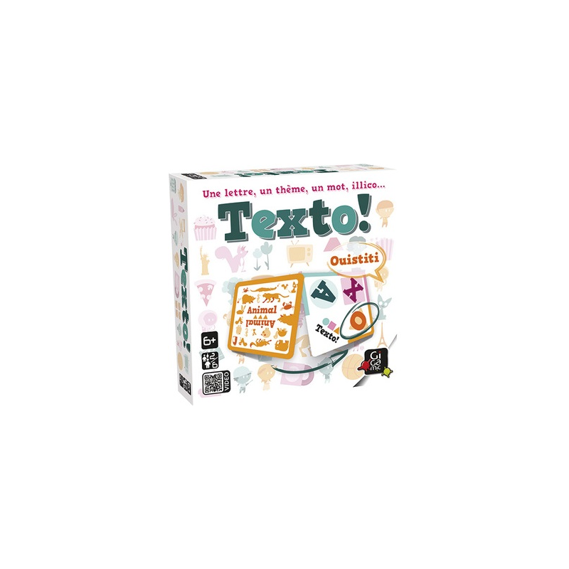 Acheter jeu de société Texto Gigamic