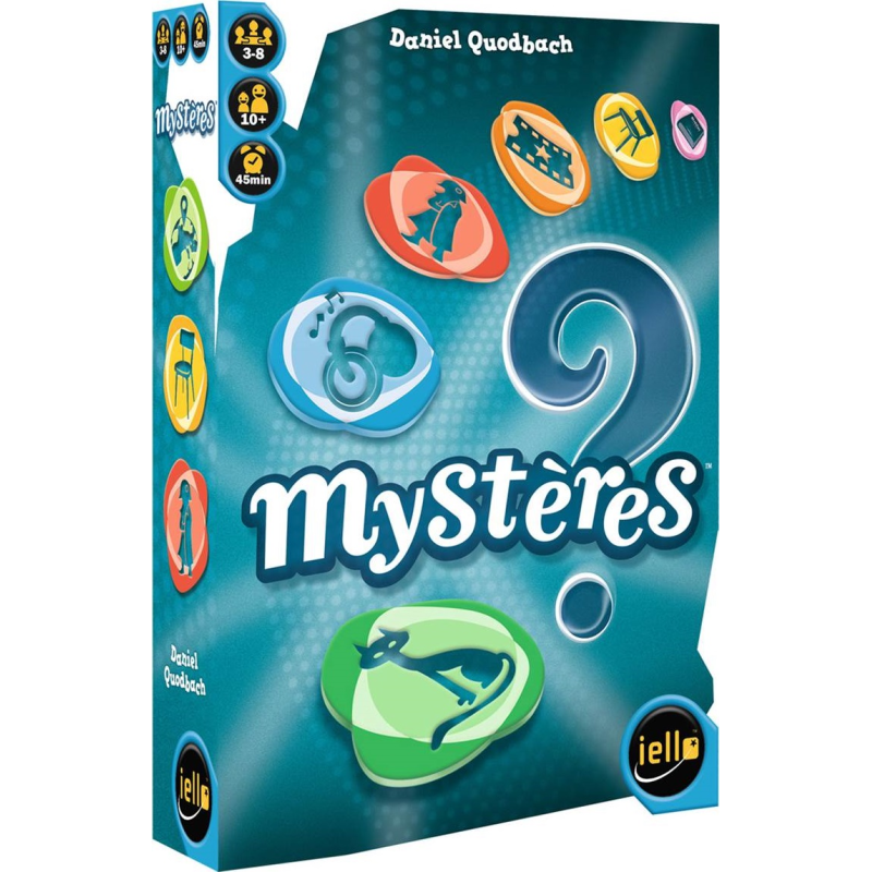Mystères est un jeu de déduction et d'association d'idées très malin.