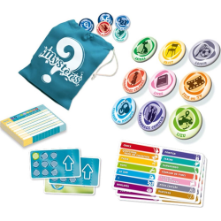 Mystères est un jeu de déduction et d'association d'idées très malin.