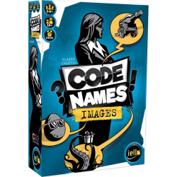 Codenames Images est un jeu de déduction en équipe pour 2 à 8 joueurs