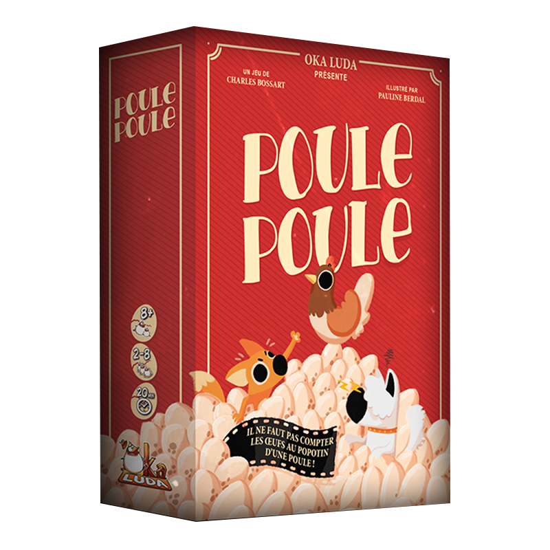 Achetez le jeu de société Poule Poule dans votre boutique en ligne.