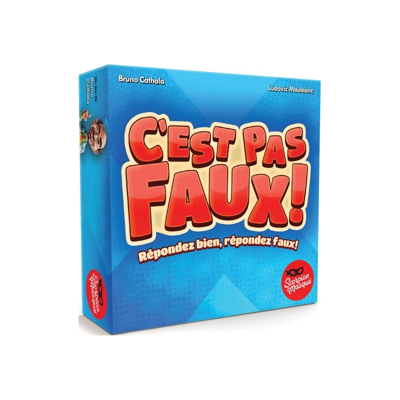 Acheter jeu de société C'est pas faux Scorpion masqué