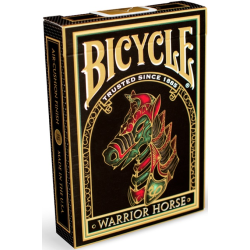 Jeu de 54 cartes bicycle Warrior Horse