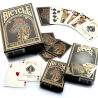 Jeu de 54 cartes bicycle Warrior Horse